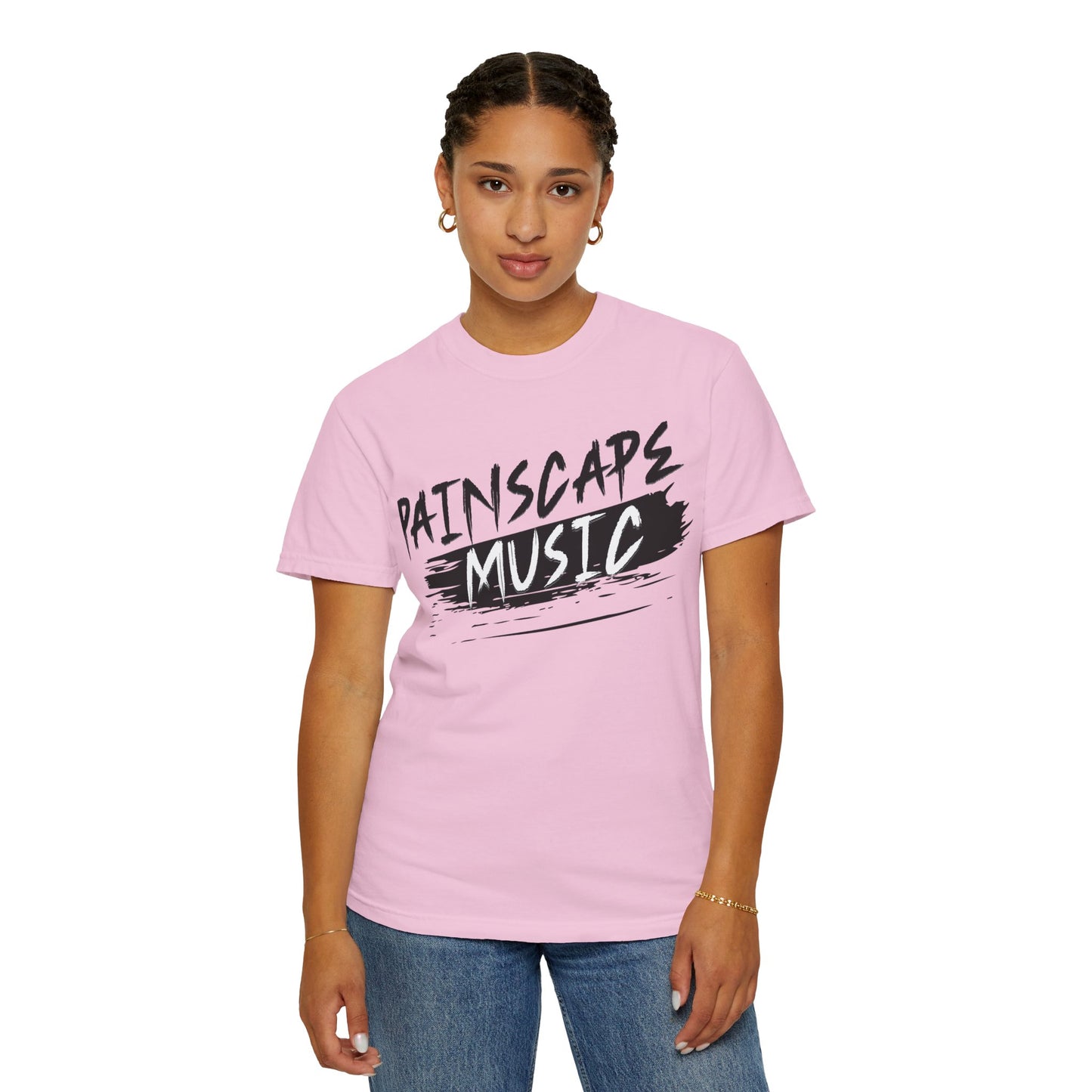 Painscape Music Unisex Garment-Dyed T-Shirt, Painscape Music Tee, Casual Wear, Concert Outfit, Gift for Musicians, Music Lover Apparel