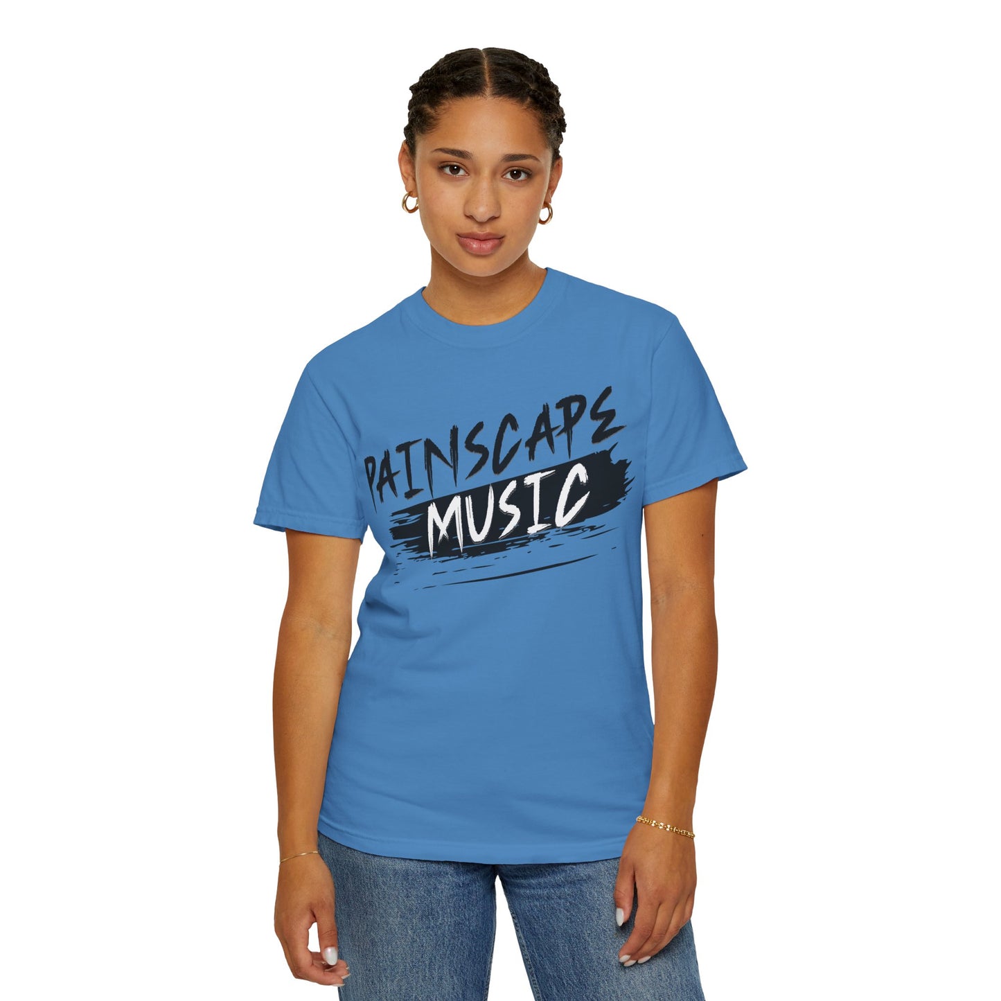 Painscape Music Unisex Garment-Dyed T-Shirt, Painscape Music Tee, Casual Wear, Concert Outfit, Gift for Musicians, Music Lover Apparel