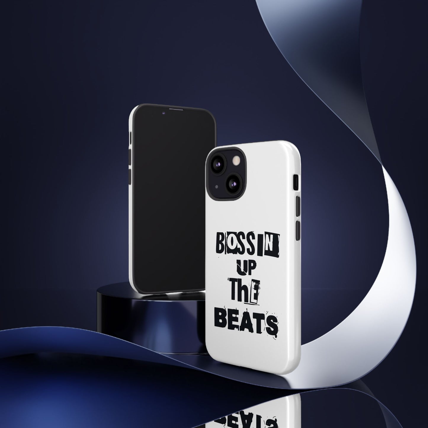 Bossin' Up the Beats Phone Case, Music Lover Gift, Trendy Phone Cover, Unique Phone Accessories, Birthday Present, Creative Tech Gear