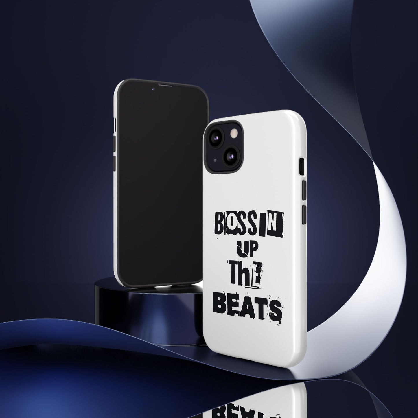 Bossin' Up the Beats Phone Case, Music Lover Gift, Trendy Phone Cover, Unique Phone Accessories, Birthday Present, Creative Tech Gear