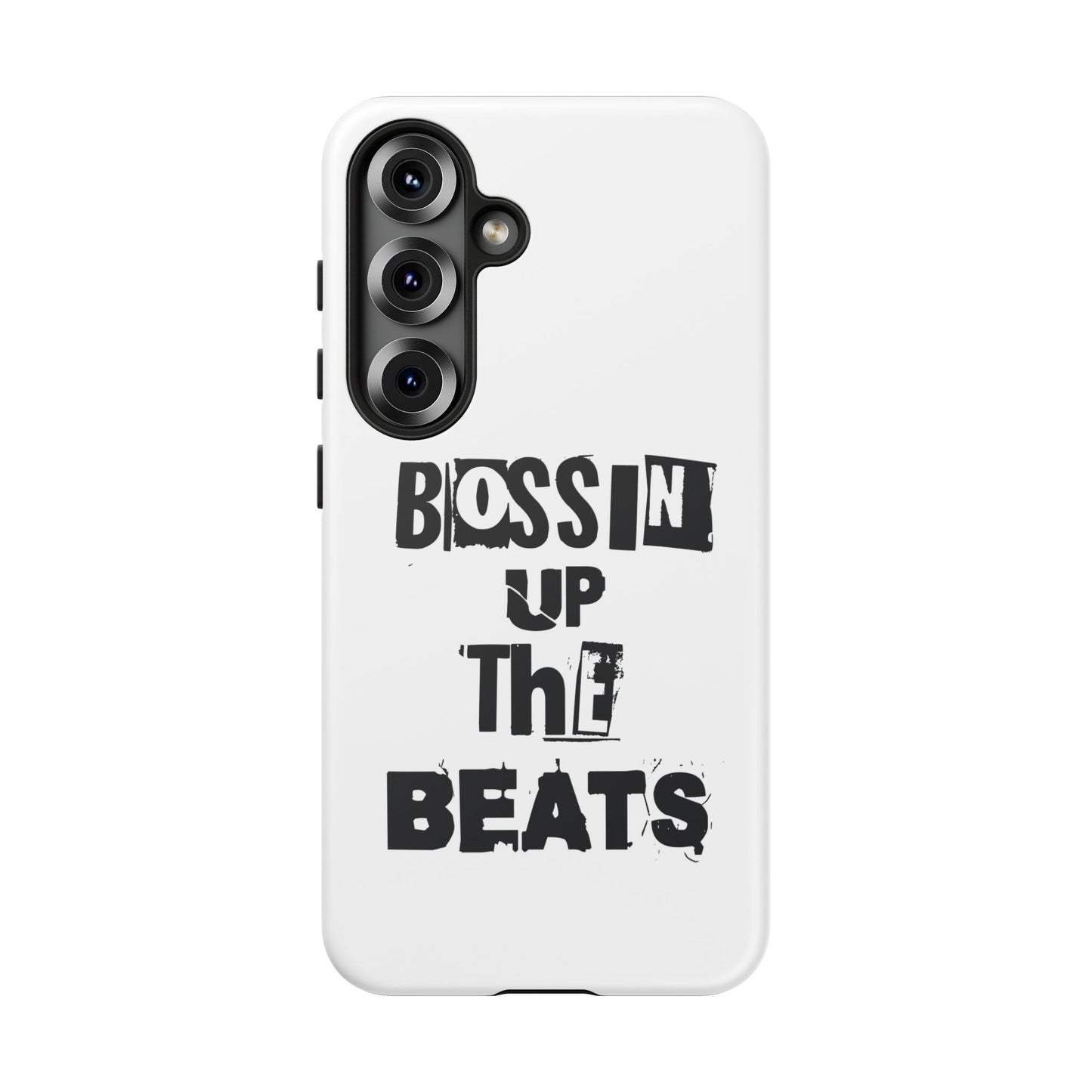Bossin' Up the Beats Phone Case, Music Lover Gift, Trendy Phone Cover, Unique Phone Accessories, Birthday Present, Creative Tech Gear