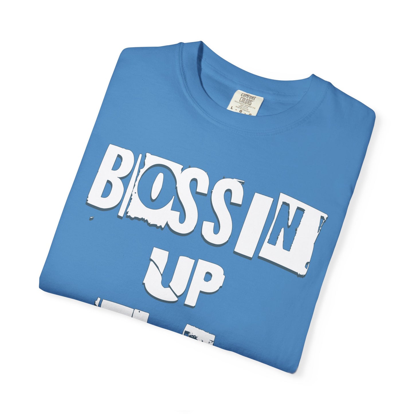 Bossin' Up the Beats Unisex Garment-Dyed T-Shirt - Perfect for Music Lovers, Gift for DJs, Concerts, Festival Wear, Casual Style