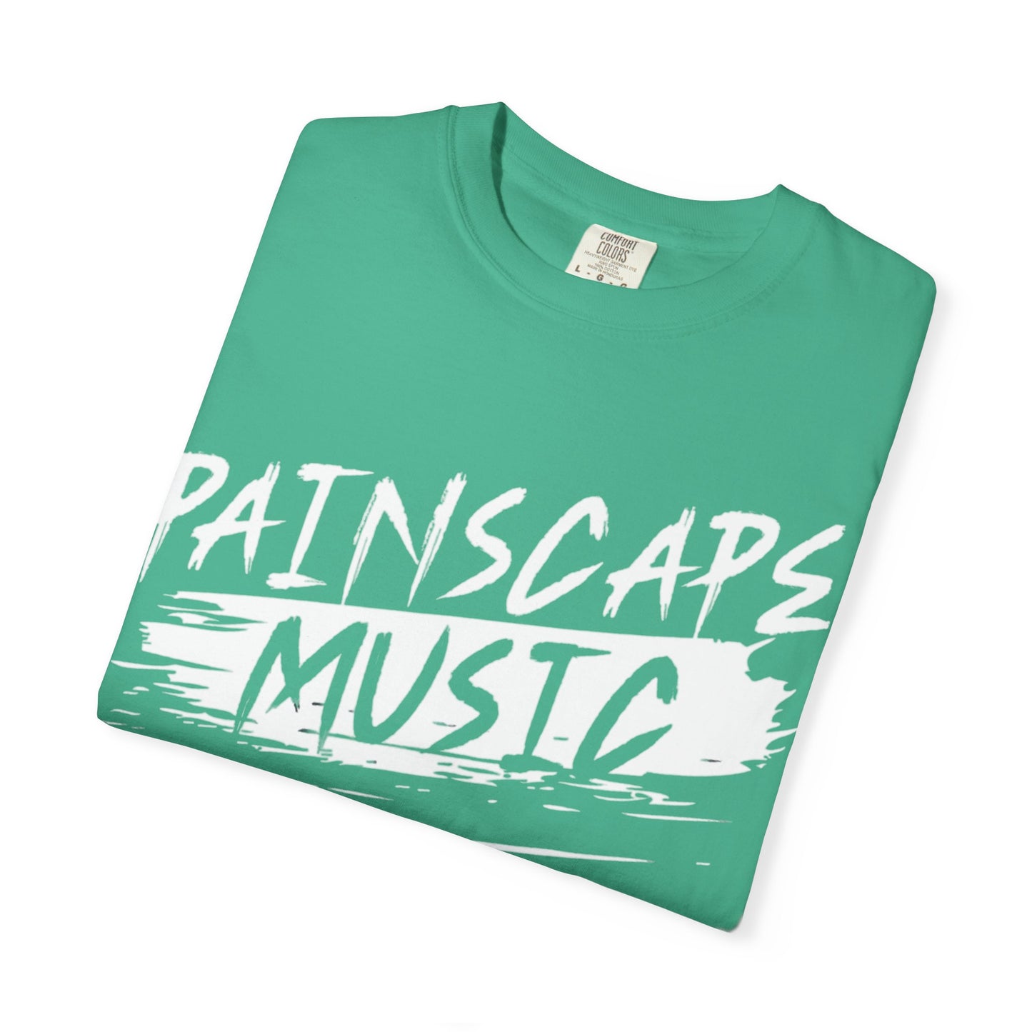 Paintscape Music T-Shirt — Bold Brushstroke Band Tee