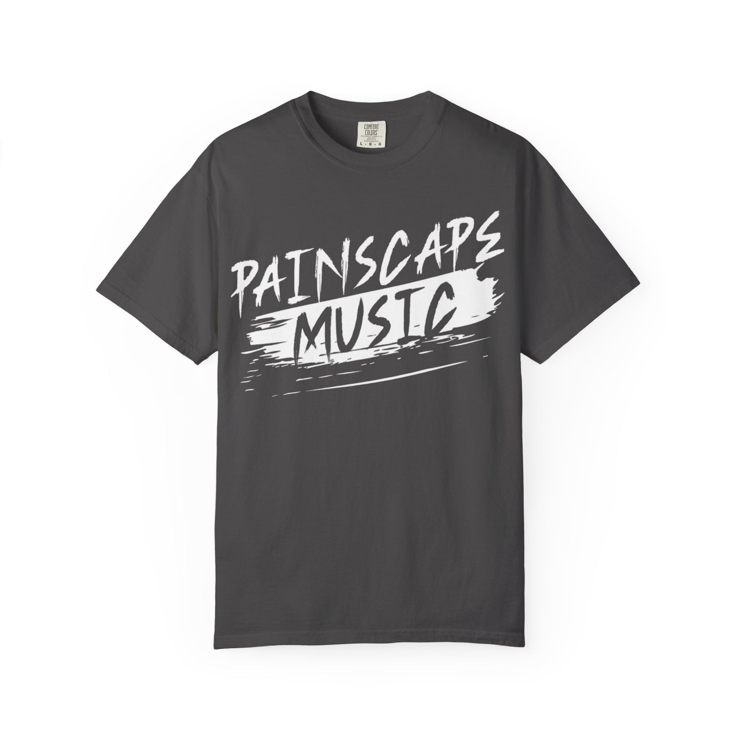 Paintscape Music T-Shirt — Bold Brushstroke Band Tee