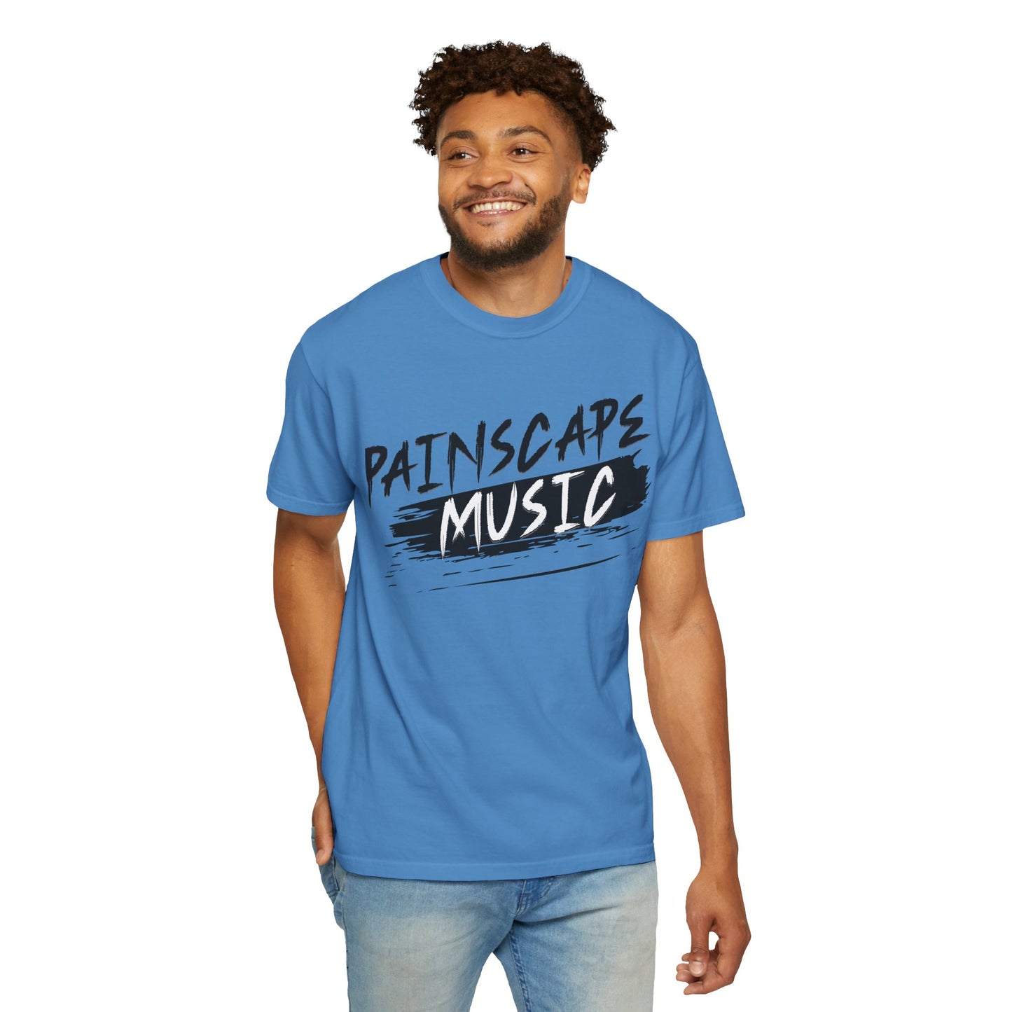 Painscape Music Unisex Garment-Dyed T-Shirt, Painscape Music Tee, Casual Wear, Concert Outfit, Gift for Musicians, Music Lover Apparel