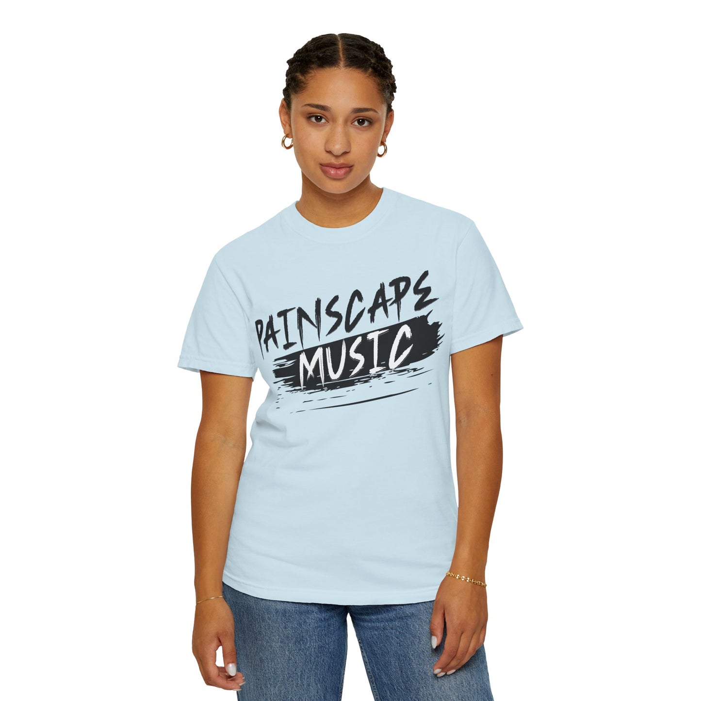 Painscape Music Unisex Garment-Dyed T-Shirt, Painscape Music Tee, Casual Wear, Concert Outfit, Gift for Musicians, Music Lover Apparel