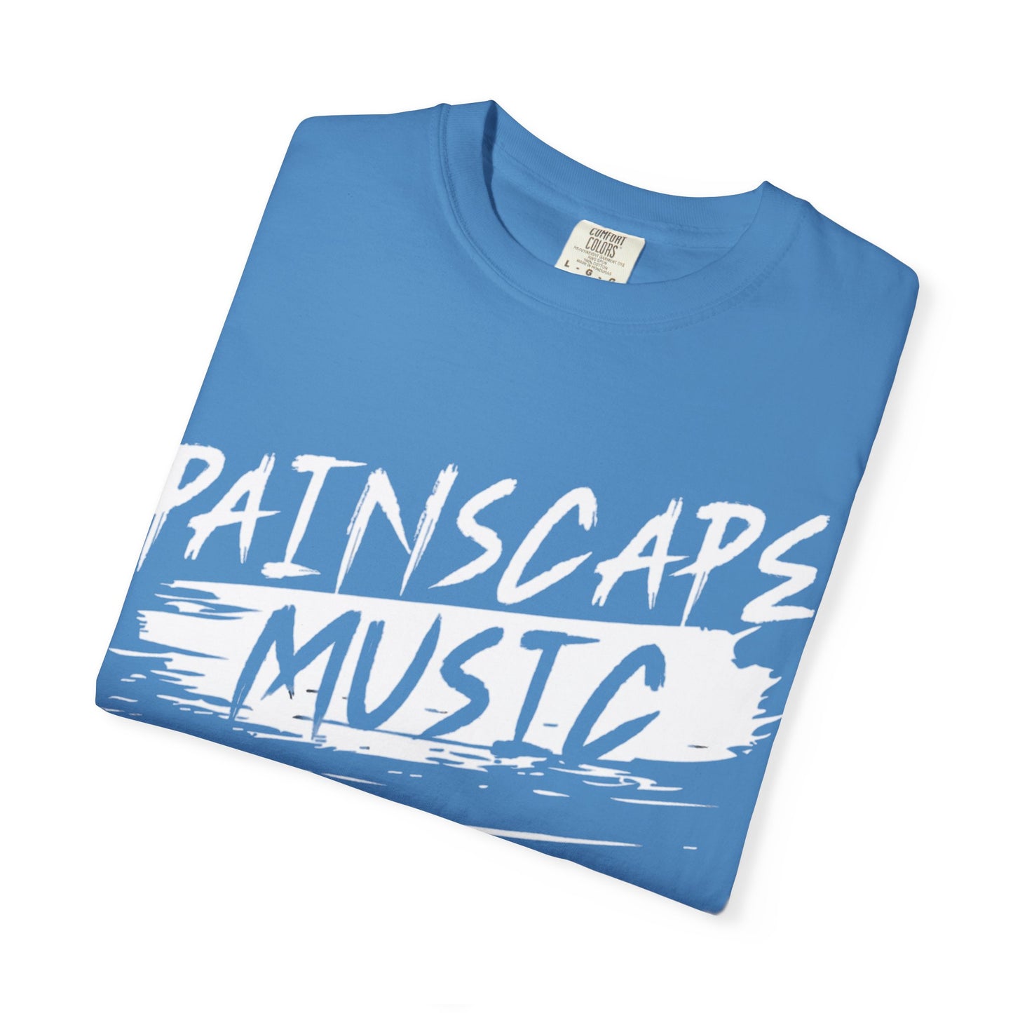 Paintscape Music T-Shirt — Bold Brushstroke Band Tee