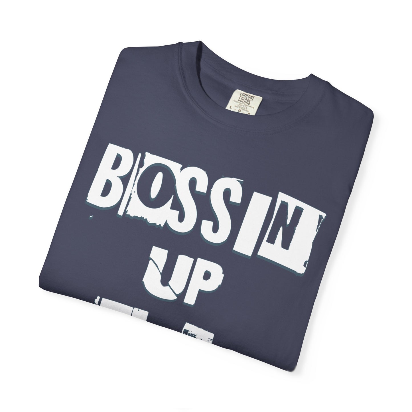 Bossin' Up the Beats Unisex Garment-Dyed T-Shirt - Perfect for Music Lovers, Gift for DJs, Concerts, Festival Wear, Casual Style