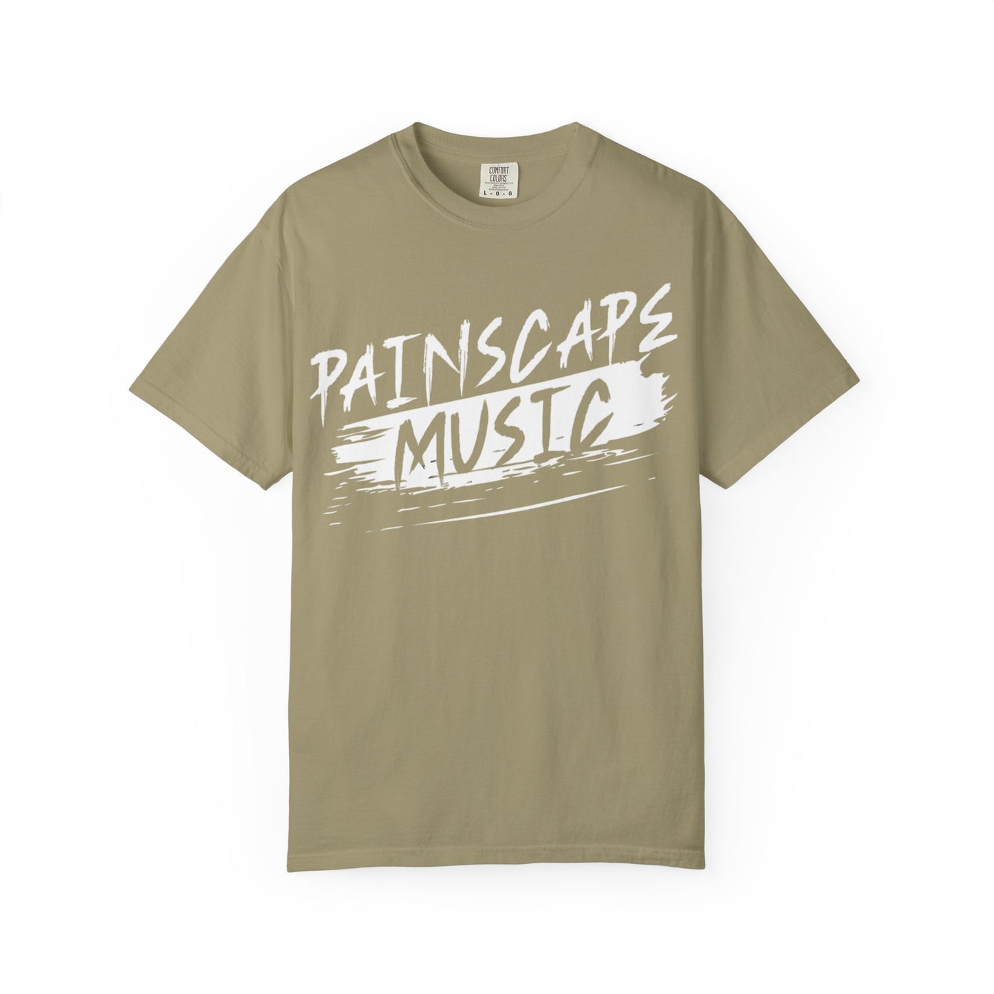 Paintscape Music T-Shirt — Bold Brushstroke Band Tee