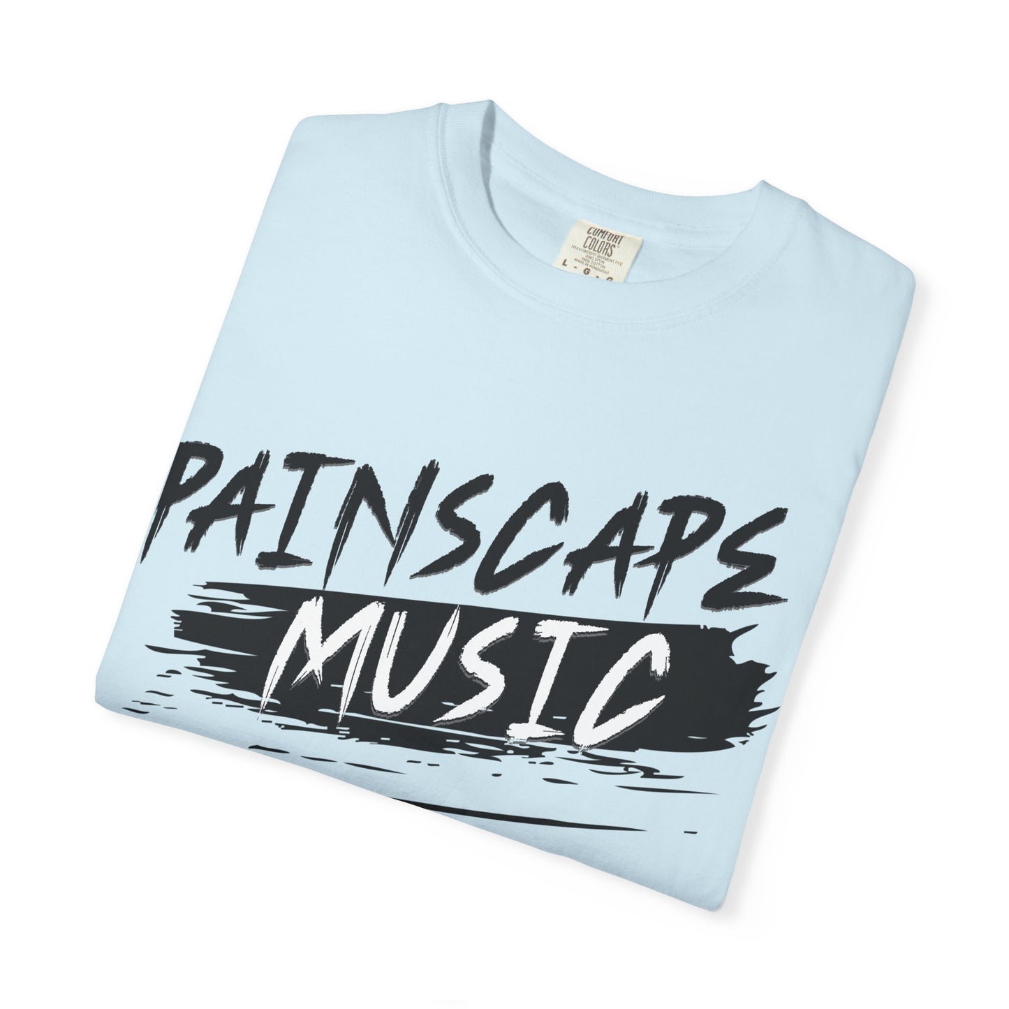 Painscape Music Unisex Garment-Dyed T-Shirt, Painscape Music Tee, Casual Wear, Concert Outfit, Gift for Musicians, Music Lover Apparel