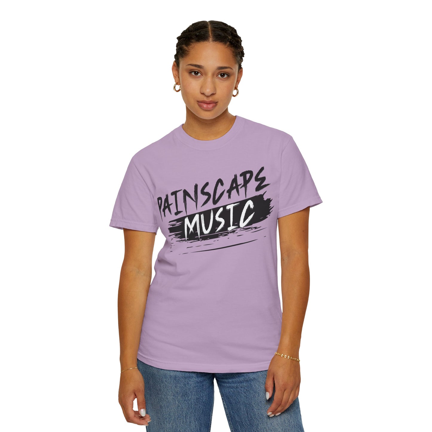 Painscape Music Unisex Garment-Dyed T-Shirt, Painscape Music Tee, Casual Wear, Concert Outfit, Gift for Musicians, Music Lover Apparel