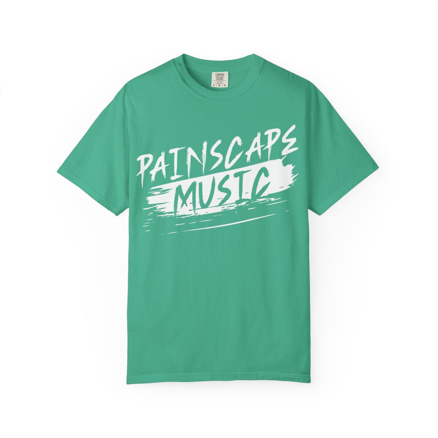 Paintscape Music T-Shirt — Bold Brushstroke Band Tee