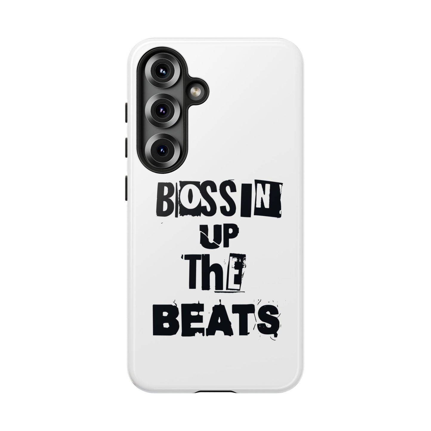 Bossin' Up the Beats Phone Case, Music Lover Gift, Trendy Phone Cover, Unique Phone Accessories, Birthday Present, Creative Tech Gear