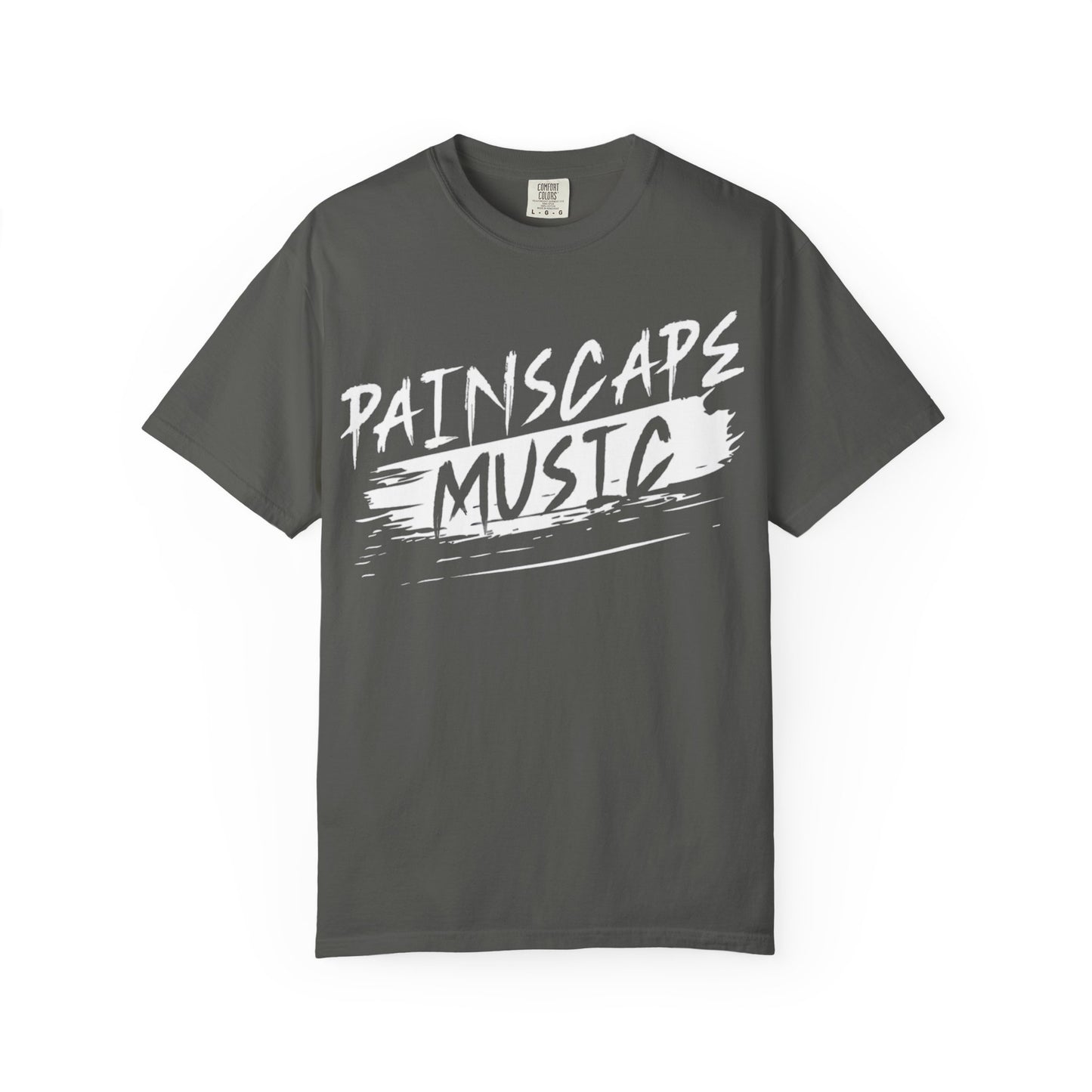 Paintscape Music T-Shirt — Bold Brushstroke Band Tee