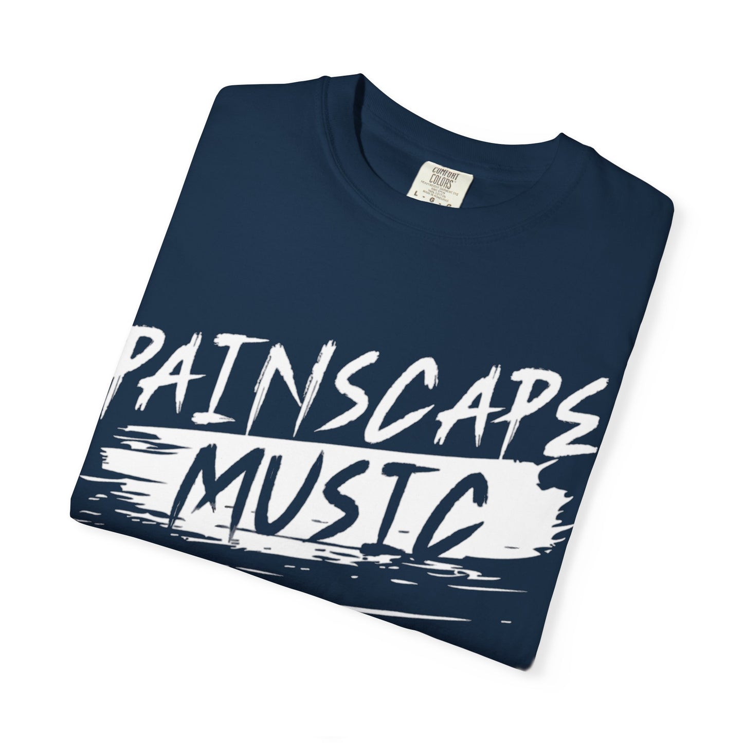 Paintscape Music T-Shirt — Bold Brushstroke Band Tee