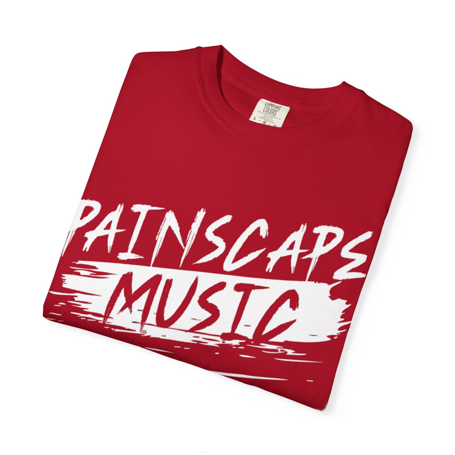 Paintscape Music T-Shirt — Bold Brushstroke Band Tee