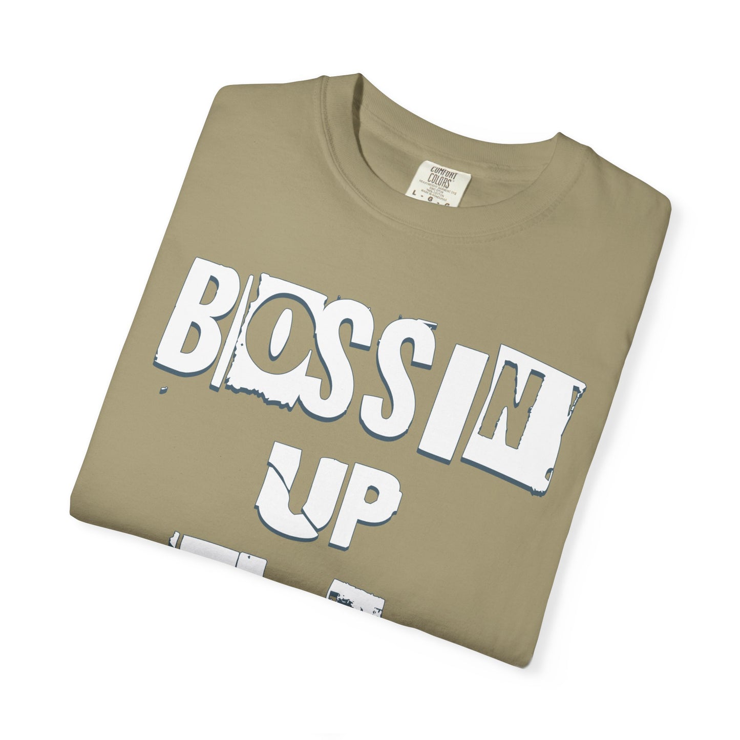 Bossin' Up the Beats Unisex Garment-Dyed T-Shirt - Perfect for Music Lovers, Gift for DJs, Concerts, Festival Wear, Casual Style