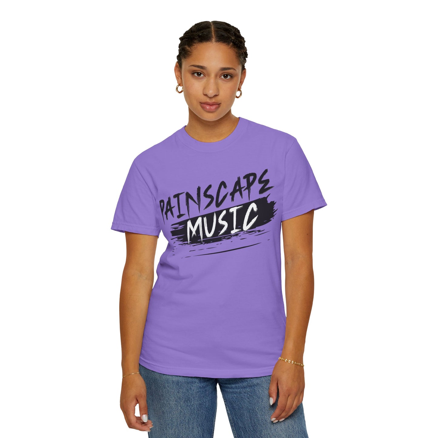 Painscape Music Unisex Garment-Dyed T-Shirt, Painscape Music Tee, Casual Wear, Concert Outfit, Gift for Musicians, Music Lover Apparel