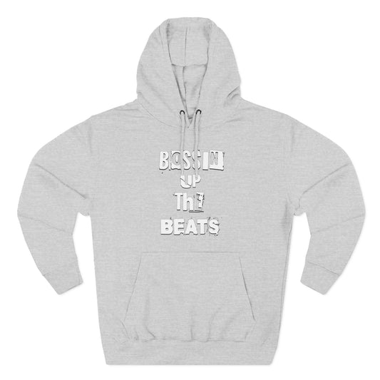 Bossin' Up The Beats Inspired Fleece Hoodie - Comfortable Music Lover's Apparel, Cozy Gift for Musicians