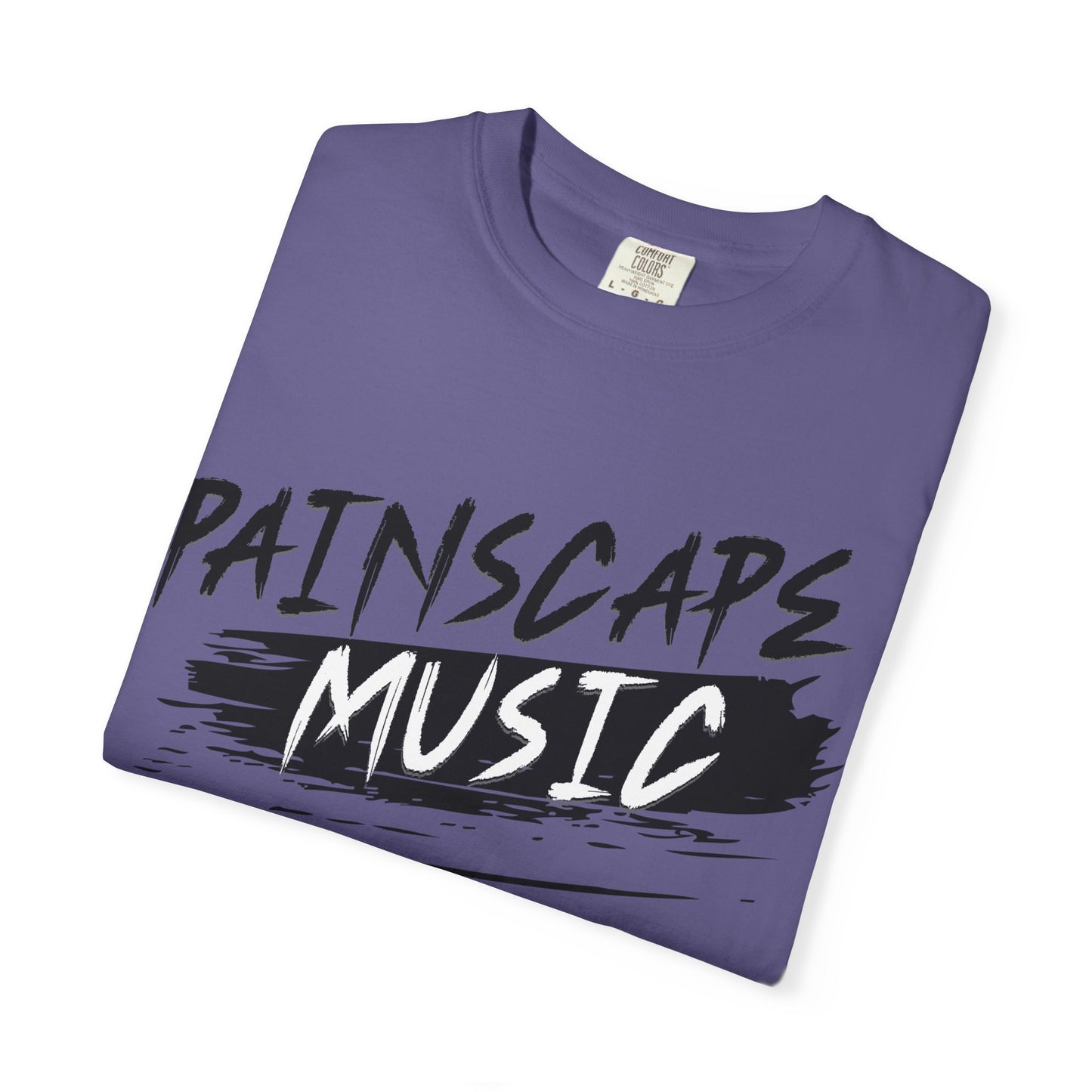 Painscape Music Unisex Garment-Dyed T-Shirt, Painscape Music Tee, Casual Wear, Concert Outfit, Gift for Musicians, Music Lover Apparel