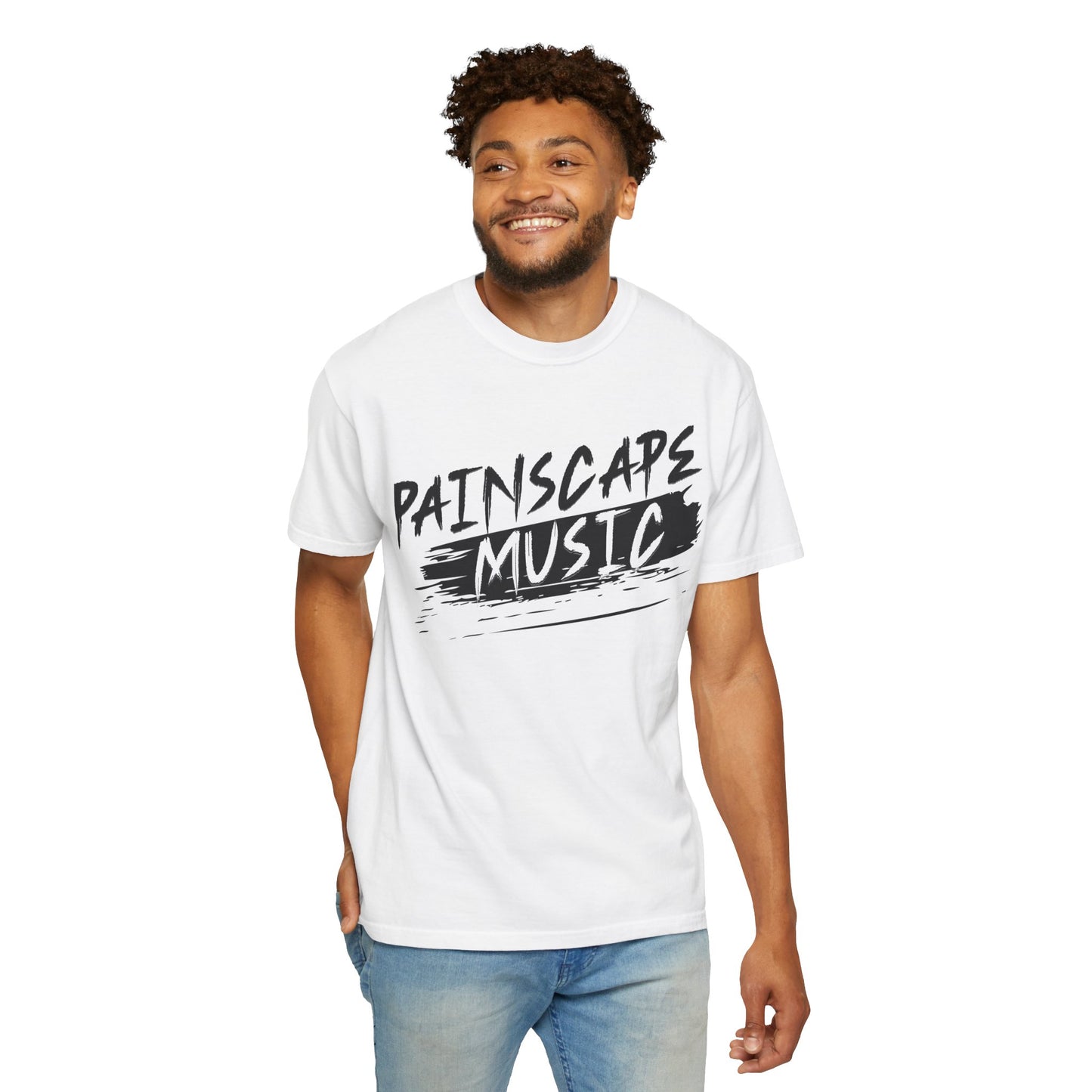 Painscape Music Unisex Garment-Dyed T-Shirt, Painscape Music Tee, Casual Wear, Concert Outfit, Gift for Musicians, Music Lover Apparel