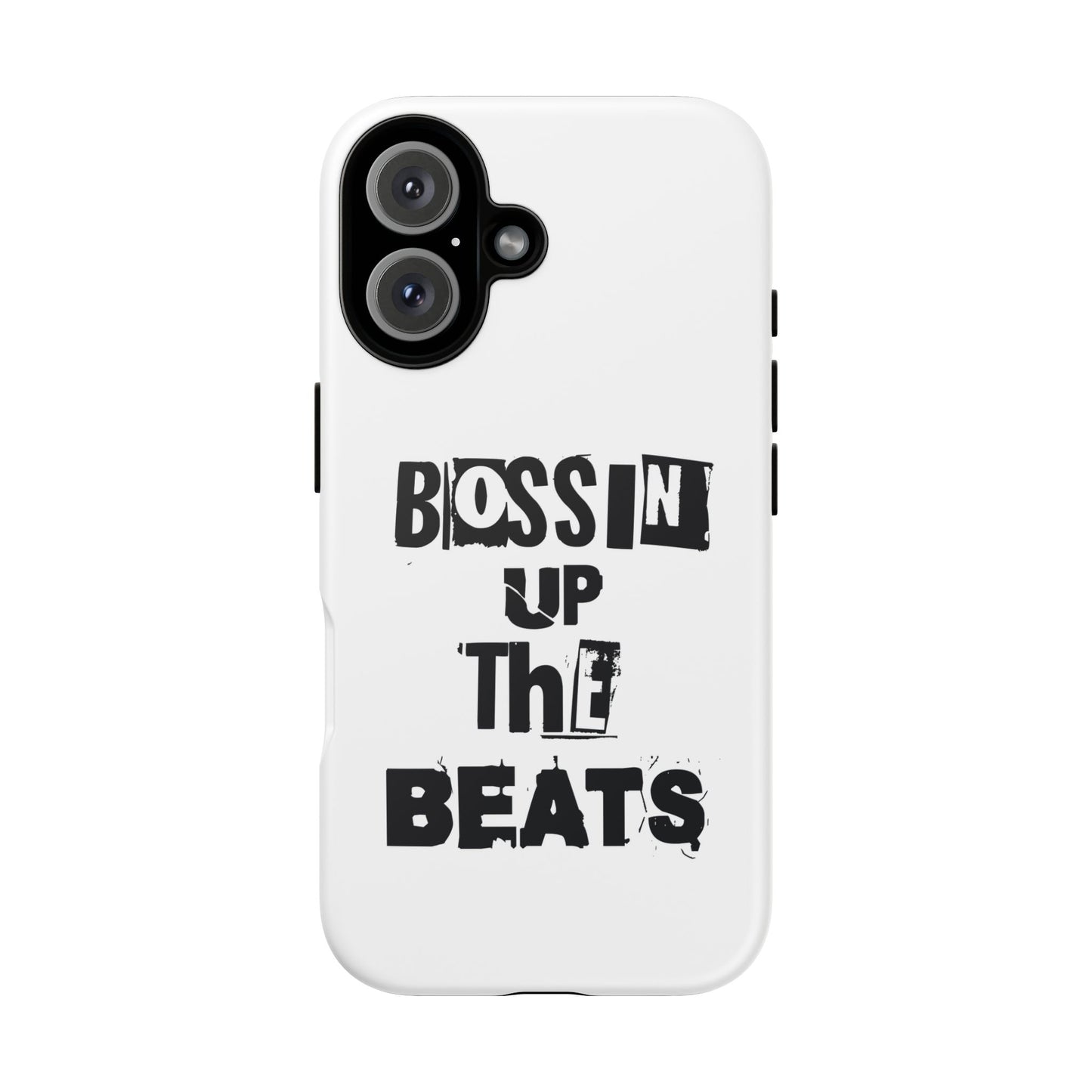 Bossin' Up the Beats Phone Case, Music Lover Gift, Trendy Phone Cover, Unique Phone Accessories, Birthday Present, Creative Tech Gear