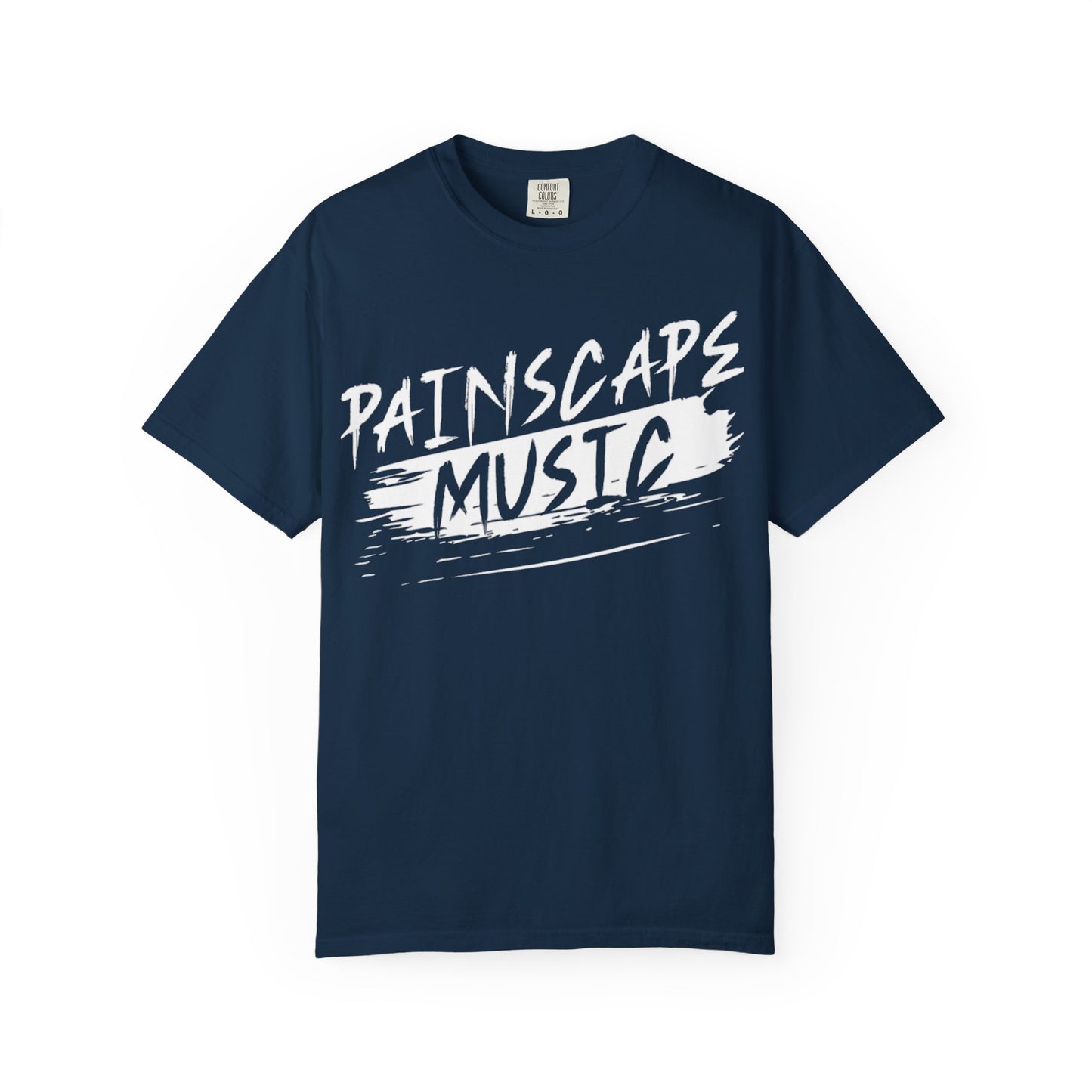 Paintscape Music T-Shirt — Bold Brushstroke Band Tee