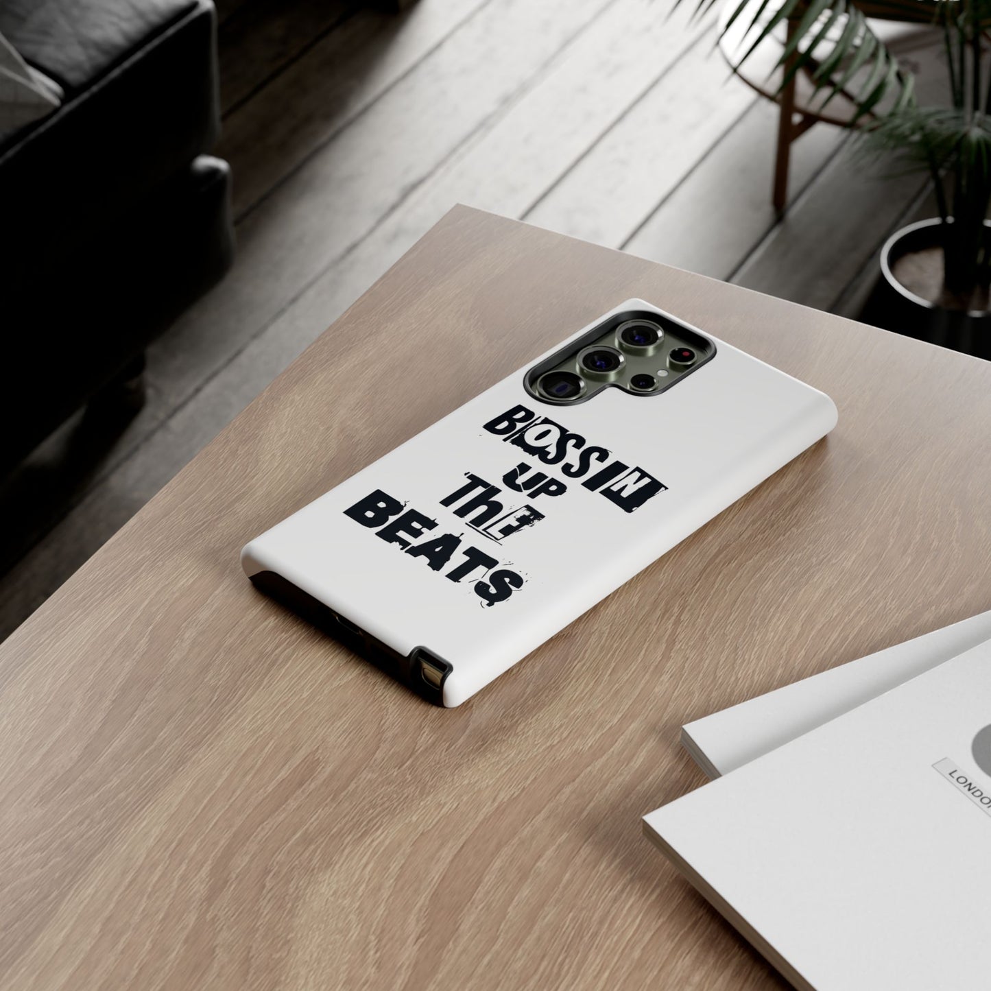 Bossin' Up the Beats Phone Case, Music Lover Gift, Trendy Phone Cover, Unique Phone Accessories, Birthday Present, Creative Tech Gear