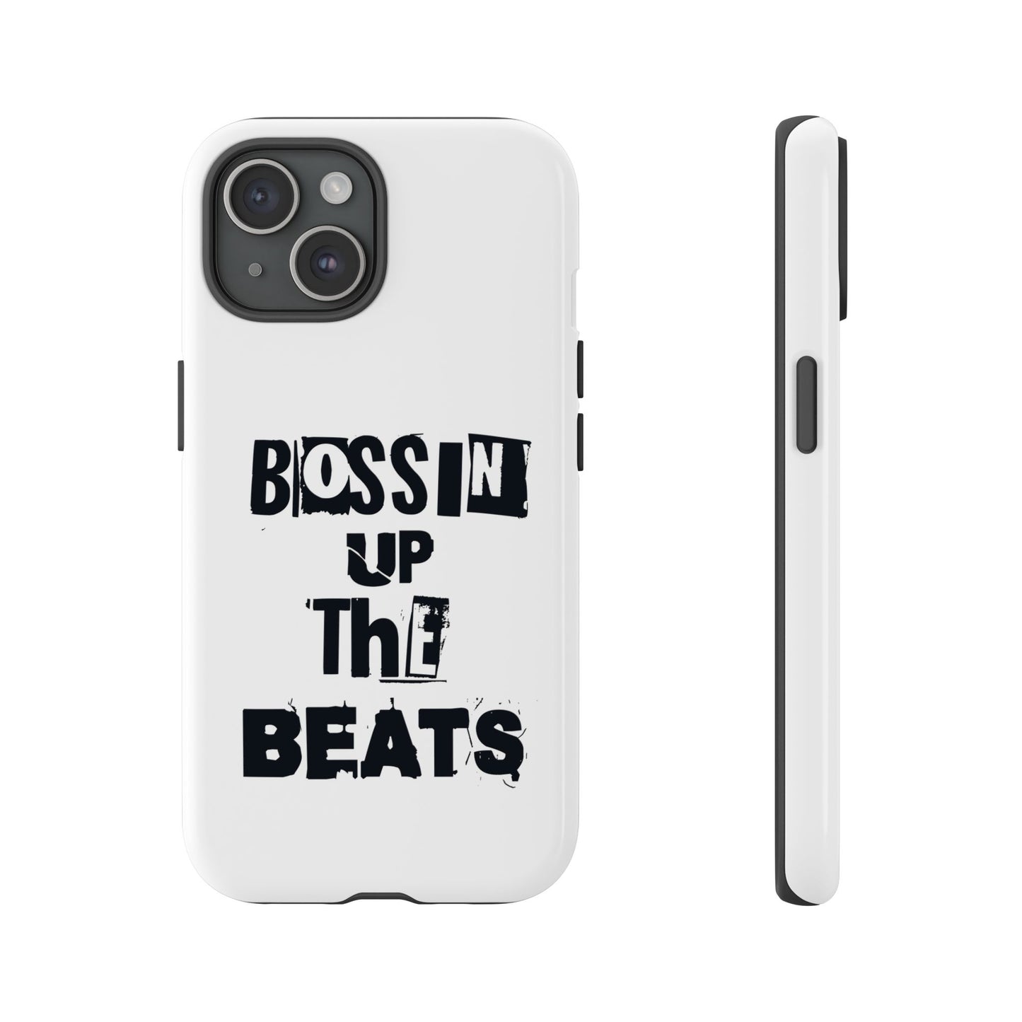 Bossin' Up the Beats Phone Case, Music Lover Gift, Trendy Phone Cover, Unique Phone Accessories, Birthday Present, Creative Tech Gear