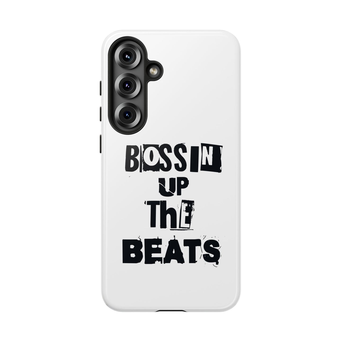 Bossin' Up the Beats Phone Case, Music Lover Gift, Trendy Phone Cover, Unique Phone Accessories, Birthday Present, Creative Tech Gear