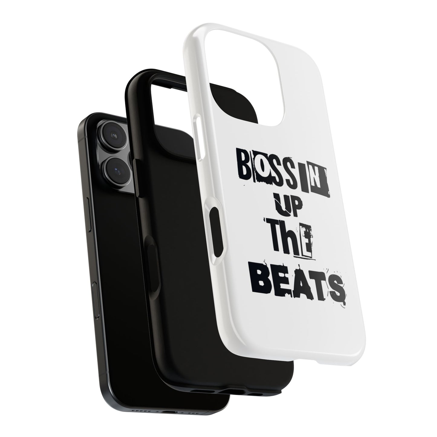 Bossin' Up the Beats Phone Case, Music Lover Gift, Trendy Phone Cover, Unique Phone Accessories, Birthday Present, Creative Tech Gear