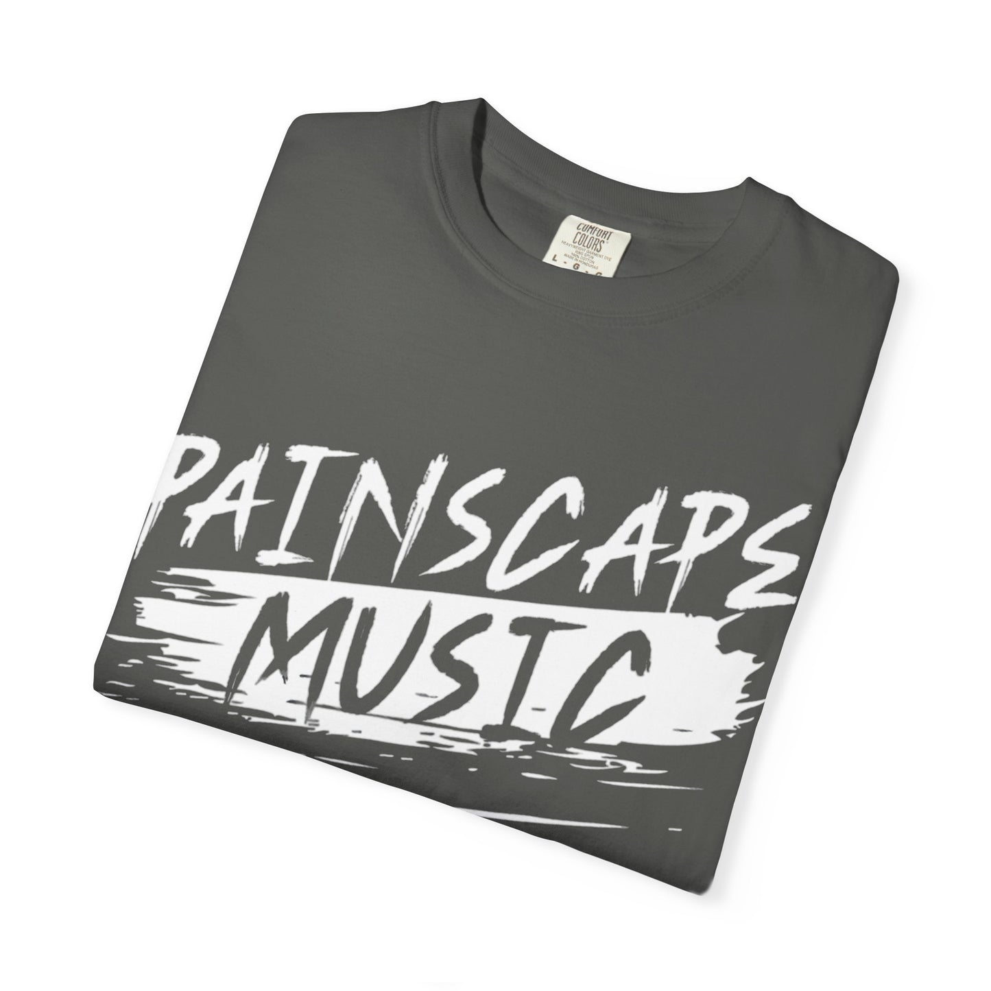 Paintscape Music T-Shirt — Bold Brushstroke Band Tee