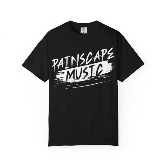 Paintscape Music T-Shirt — Bold Brushstroke Band Tee
