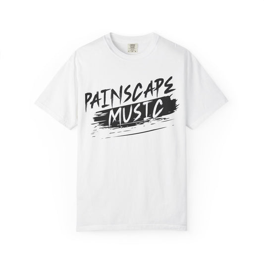 Painscape Music Unisex Garment-Dyed T-Shirt, Painscape Music Tee, Casual Wear, Concert Outfit, Gift for Musicians, Music Lover Apparel