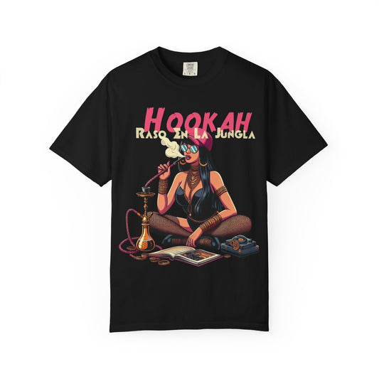 Raso En La Jungla Hookah Vibrant Graphic Tee for Hookah Lovers, Unisex Casual Shirt, Unique Gift, Summer Vibes, Trendy Style