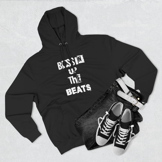 Bossin' Up The Beats Inspired Fleece Hoodie - Comfortable Music Lover's Apparel, Cozy Gift for Musicians