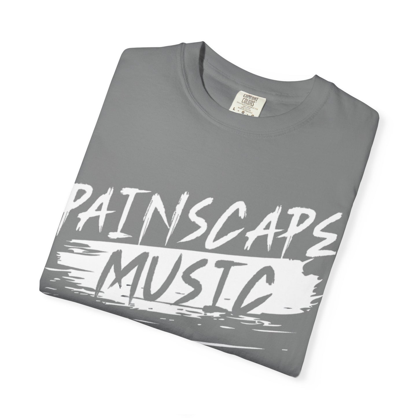 Paintscape Music T-Shirt — Bold Brushstroke Band Tee