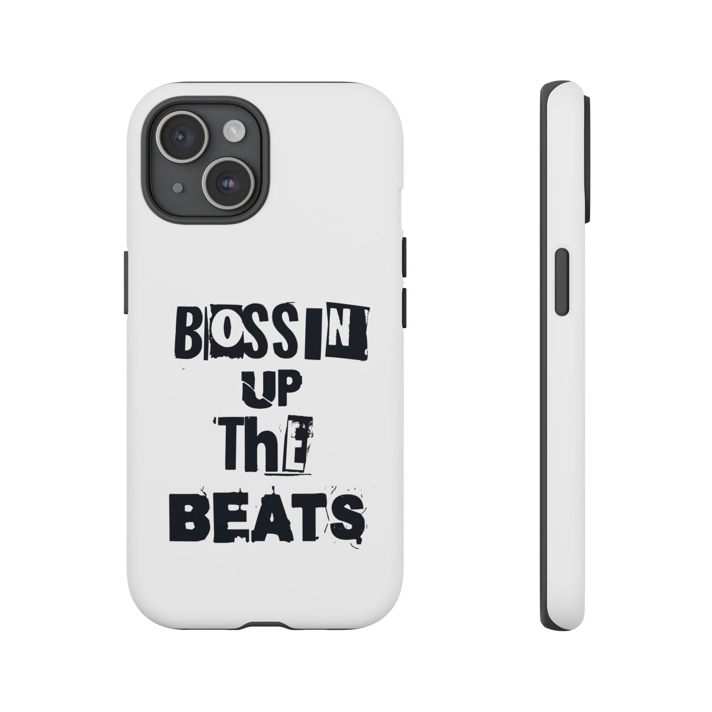 Bossin' Up the Beats Phone Case, Music Lover Gift, Trendy Phone Cover, Unique Phone Accessories, Birthday Present, Creative Tech Gear