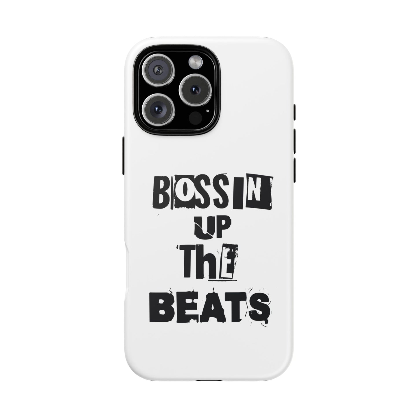 Bossin' Up the Beats Phone Case, Music Lover Gift, Trendy Phone Cover, Unique Phone Accessories, Birthday Present, Creative Tech Gear