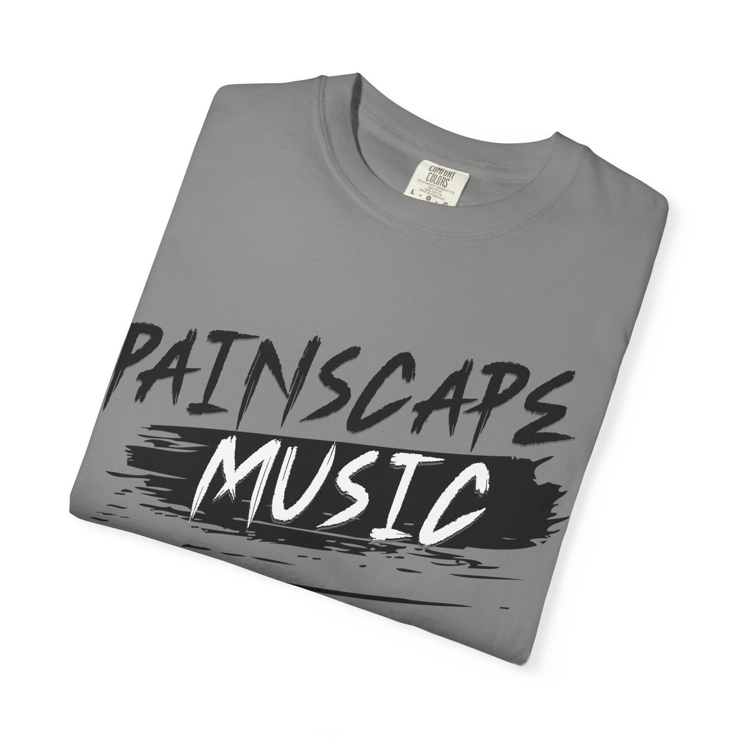 Painscape Music Unisex Garment-Dyed T-Shirt, Painscape Music Tee, Casual Wear, Concert Outfit, Gift for Musicians, Music Lover Apparel