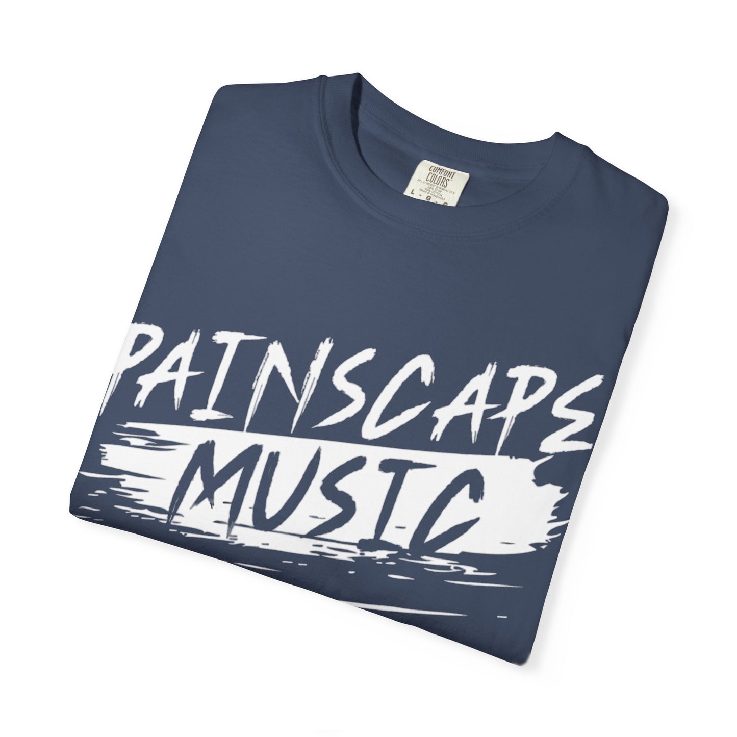 Paintscape Music T-Shirt — Bold Brushstroke Band Tee