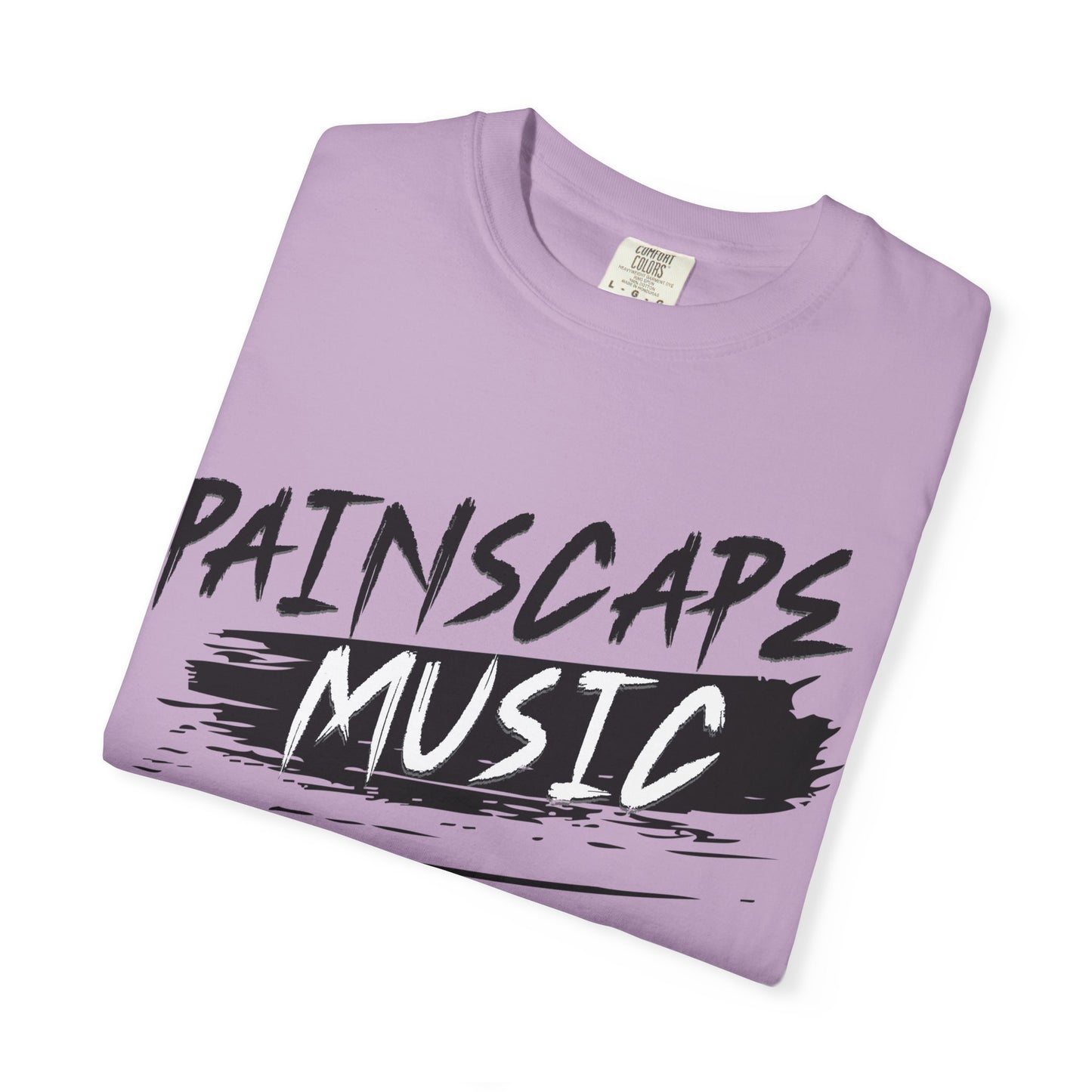 Painscape Music Unisex Garment-Dyed T-Shirt, Painscape Music Tee, Casual Wear, Concert Outfit, Gift for Musicians, Music Lover Apparel