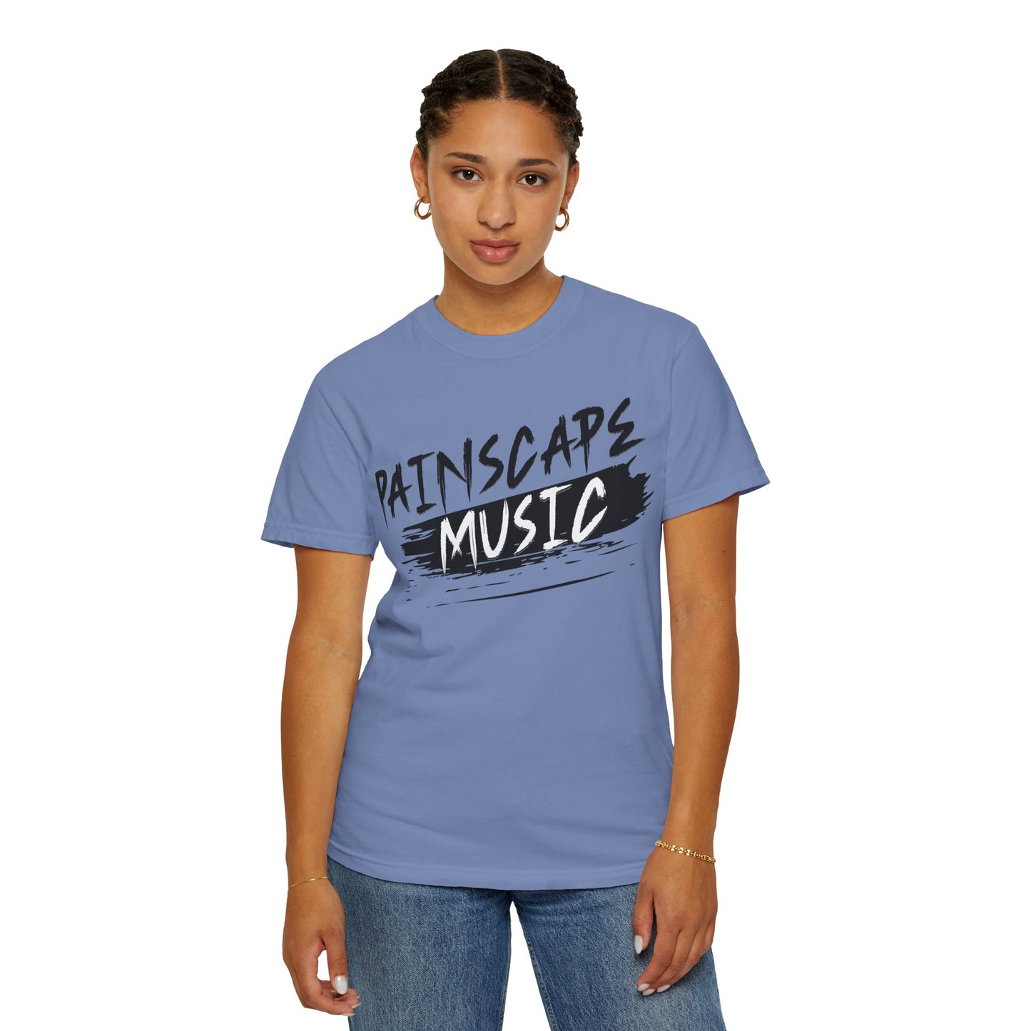 Painscape Music Unisex Garment-Dyed T-Shirt, Painscape Music Tee, Casual Wear, Concert Outfit, Gift for Musicians, Music Lover Apparel