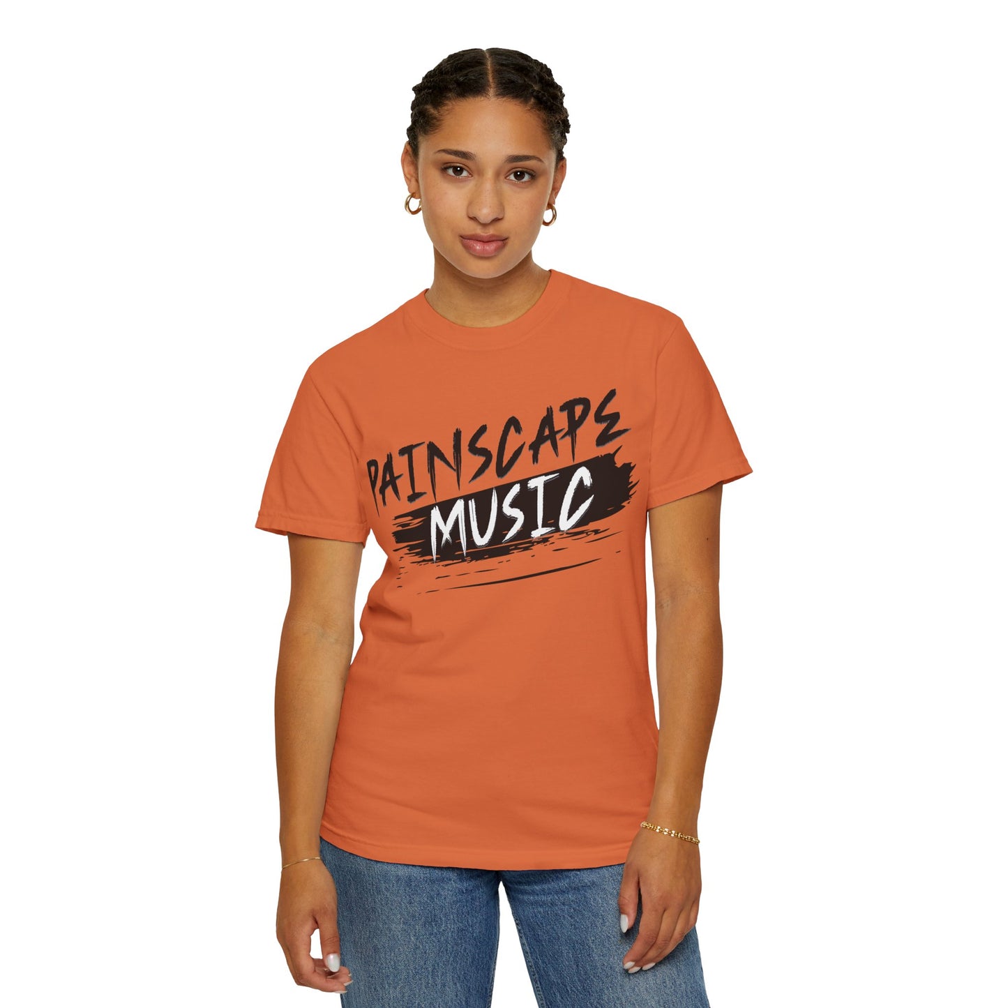 Painscape Music Unisex Garment-Dyed T-Shirt, Painscape Music Tee, Casual Wear, Concert Outfit, Gift for Musicians, Music Lover Apparel