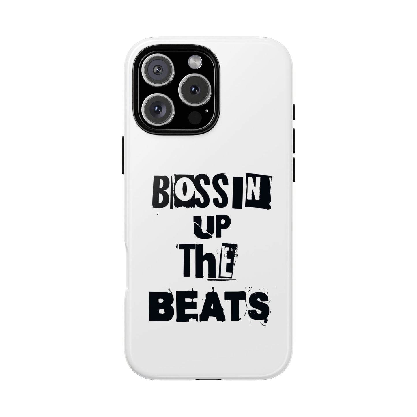 Bossin' Up the Beats Phone Case, Music Lover Gift, Trendy Phone Cover, Unique Phone Accessories, Birthday Present, Creative Tech Gear