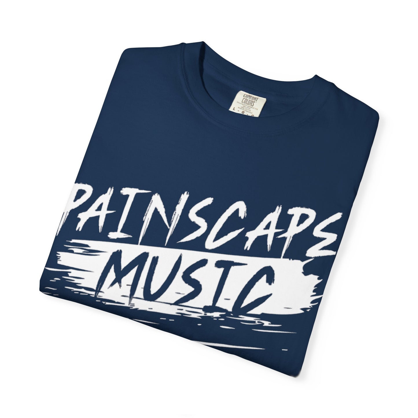 Paintscape Music T-Shirt — Bold Brushstroke Band Tee
