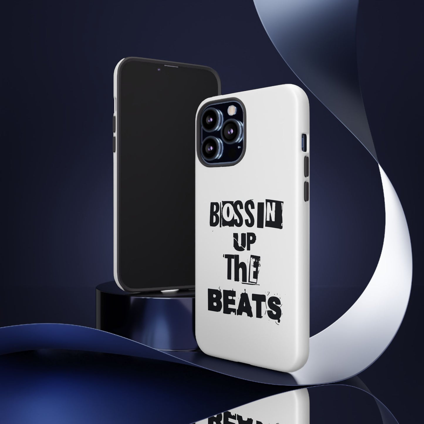 Bossin' Up the Beats Phone Case, Music Lover Gift, Trendy Phone Cover, Unique Phone Accessories, Birthday Present, Creative Tech Gear