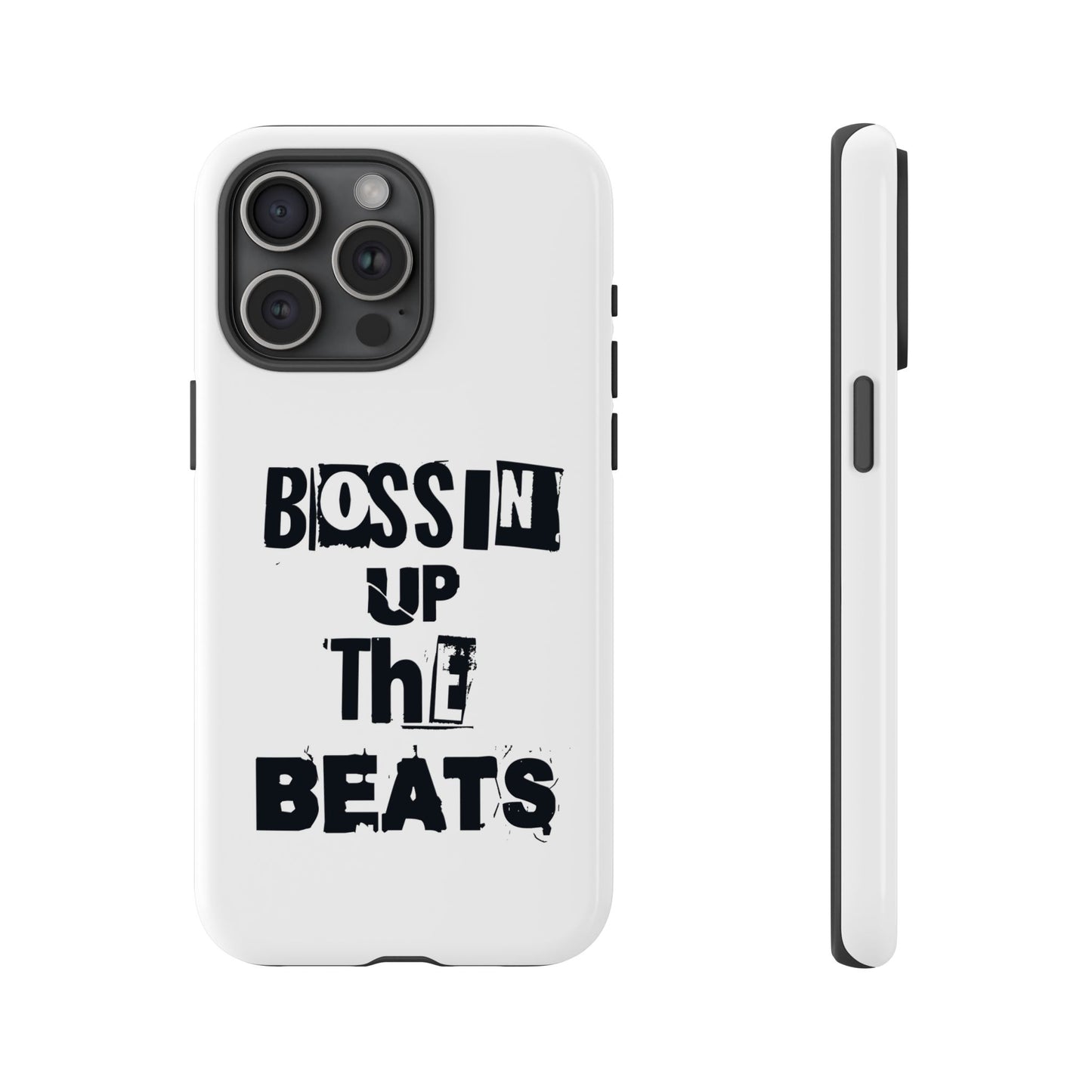 Bossin' Up the Beats Phone Case, Music Lover Gift, Trendy Phone Cover, Unique Phone Accessories, Birthday Present, Creative Tech Gear