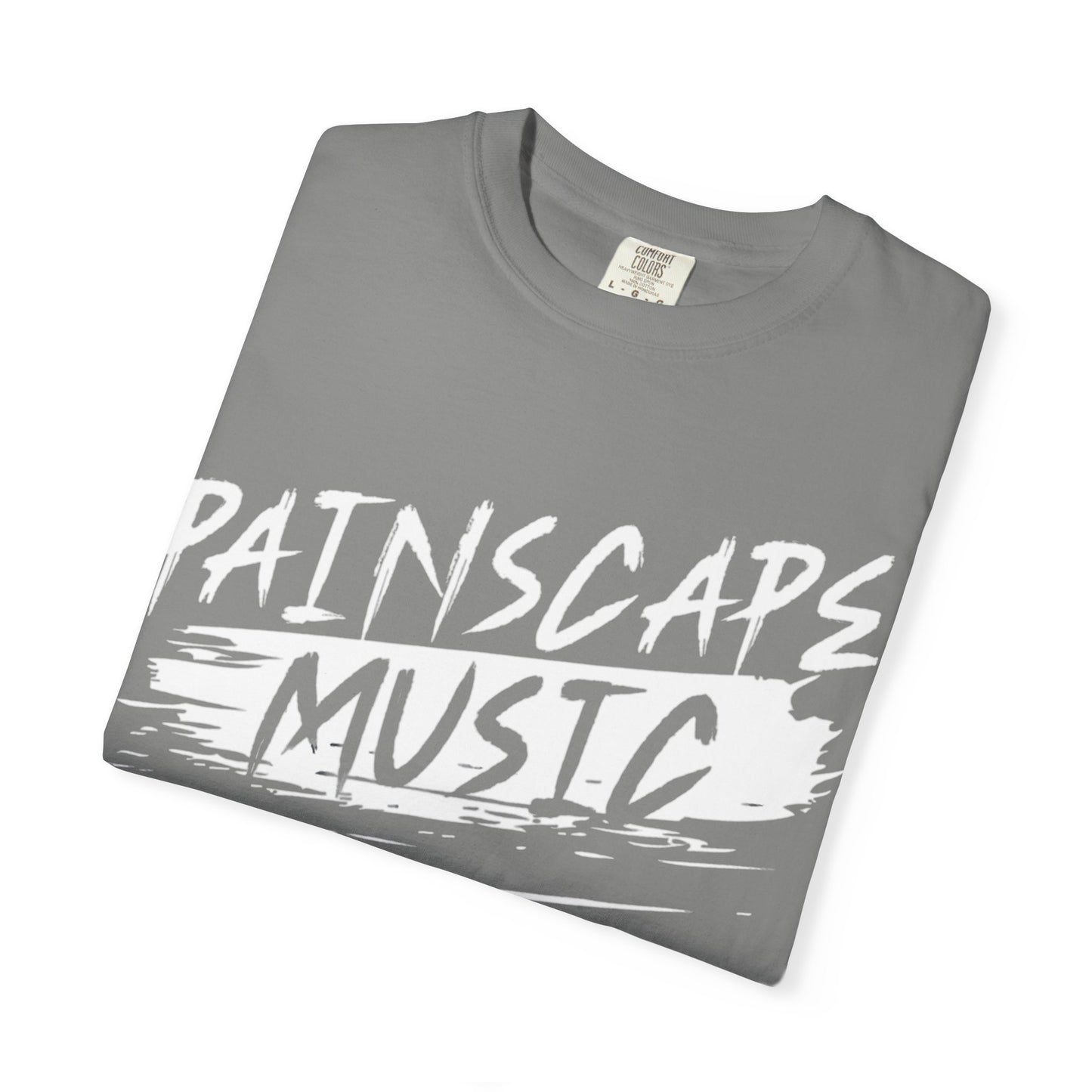 Paintscape Music T-Shirt — Bold Brushstroke Band Tee